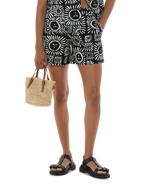 

Шорты с принтом Sunman Whistles, цвет Black