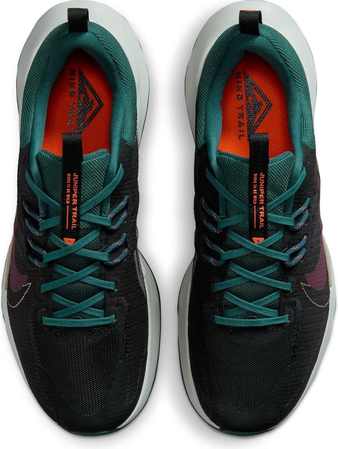 Мужские кроссовки для бега Nike Juniper Trail 2 Nn, черный/бордовый — фото 3