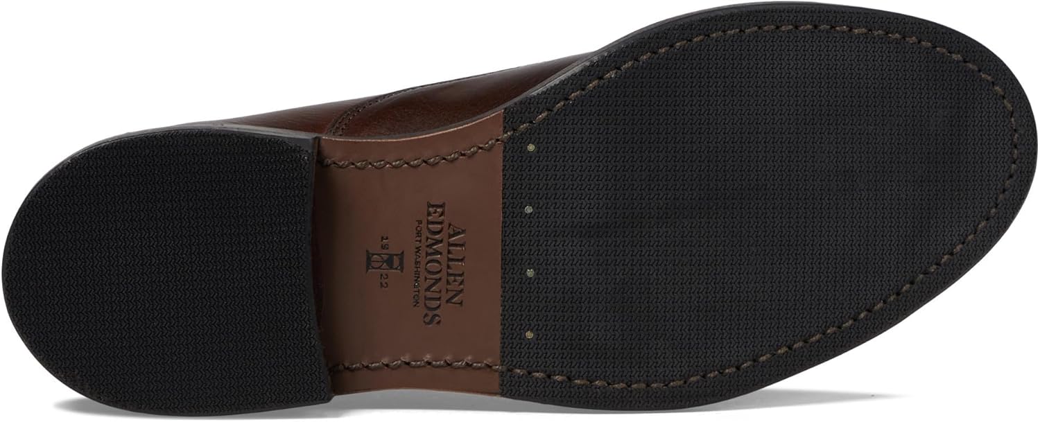 Мужские оксфорды Allen Edmonds Trevor с гладким носком, коричневый — фото 3