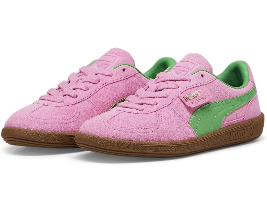 

Кроссовки PUMA Kids Puma Kids Palermo Sneaker, цвет Puma Pink Delight/Green/Gum