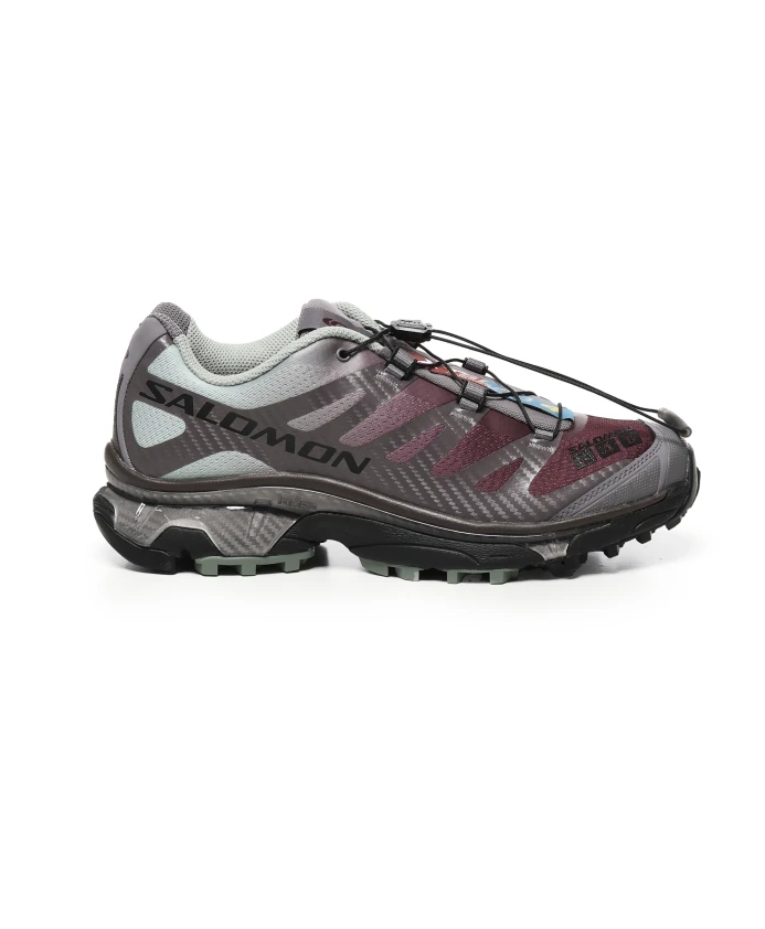 

Фиолетовые сетчатые кроссовки с быстрой шнуровкой Salomon, мультиколор