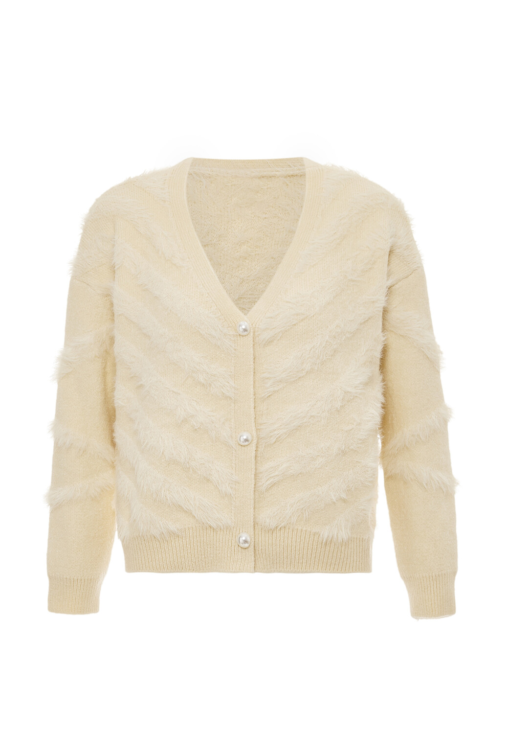 

Толстовка Swirly Strickjacke, цвет Dunkelbeige