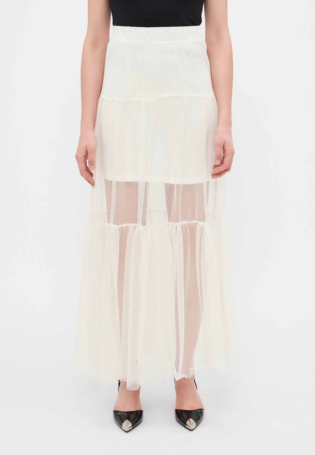

Юбка макси ONLTULLA LONG SKIRT ONLY Tall, кремовый