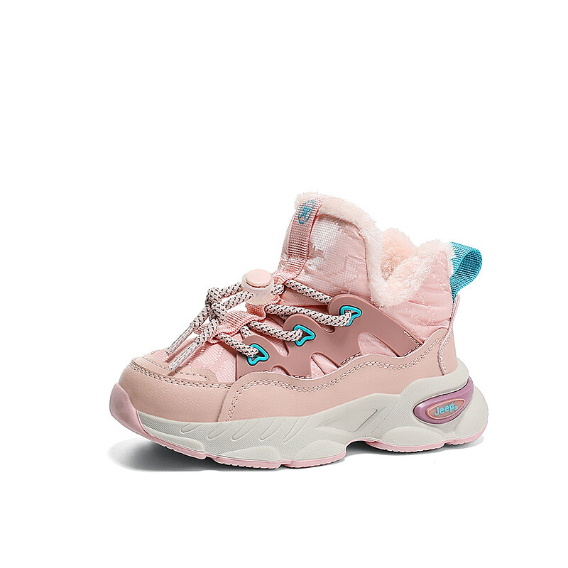 Кроссовки Jeep Kids Lifestyle Shoes Kids Mid-top Pink, цвет Cherry Blossom Pink — фото 2