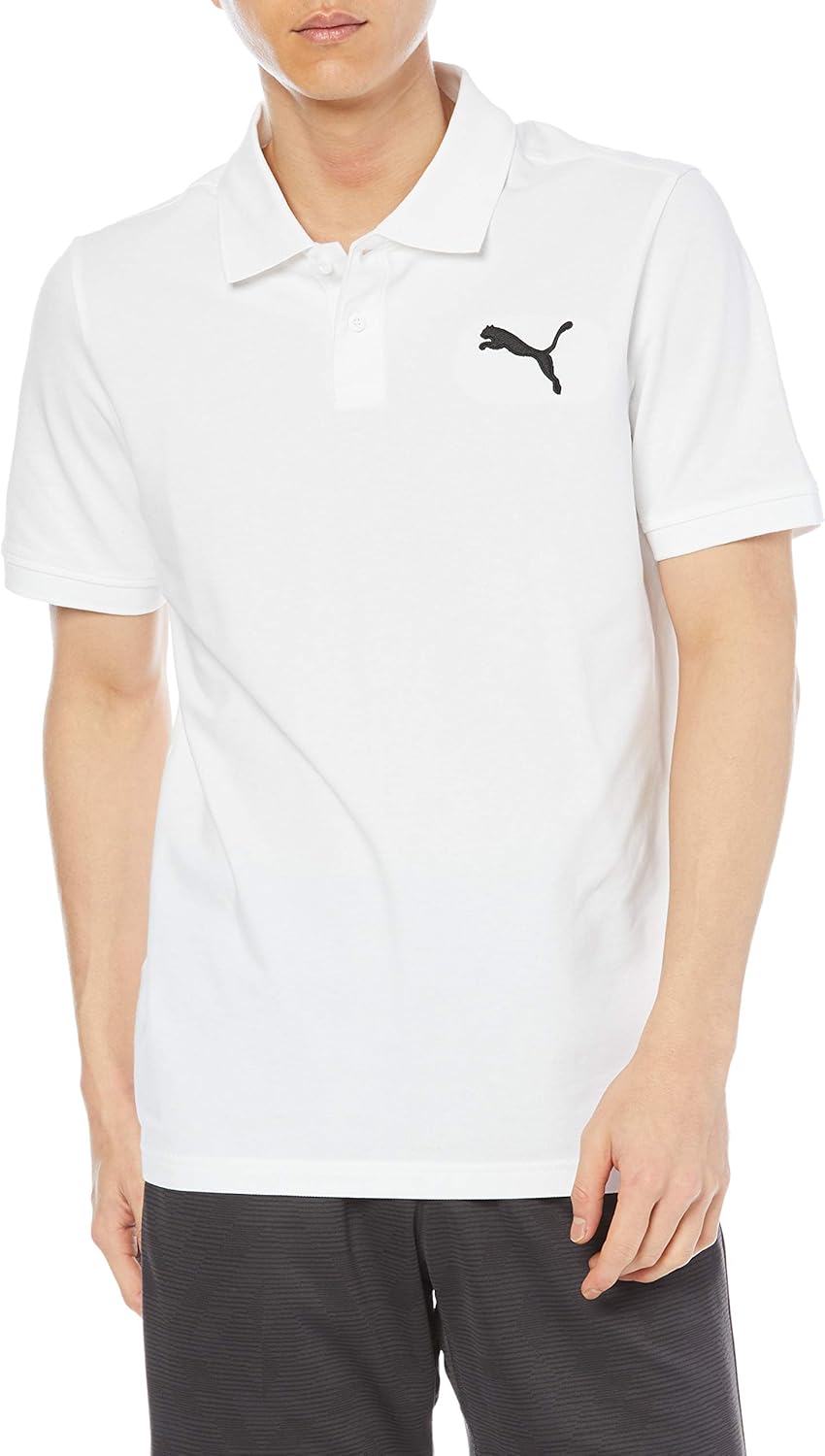 

Мужская повседневная рубашка-поло Puma 687587 ESS Pique, белый