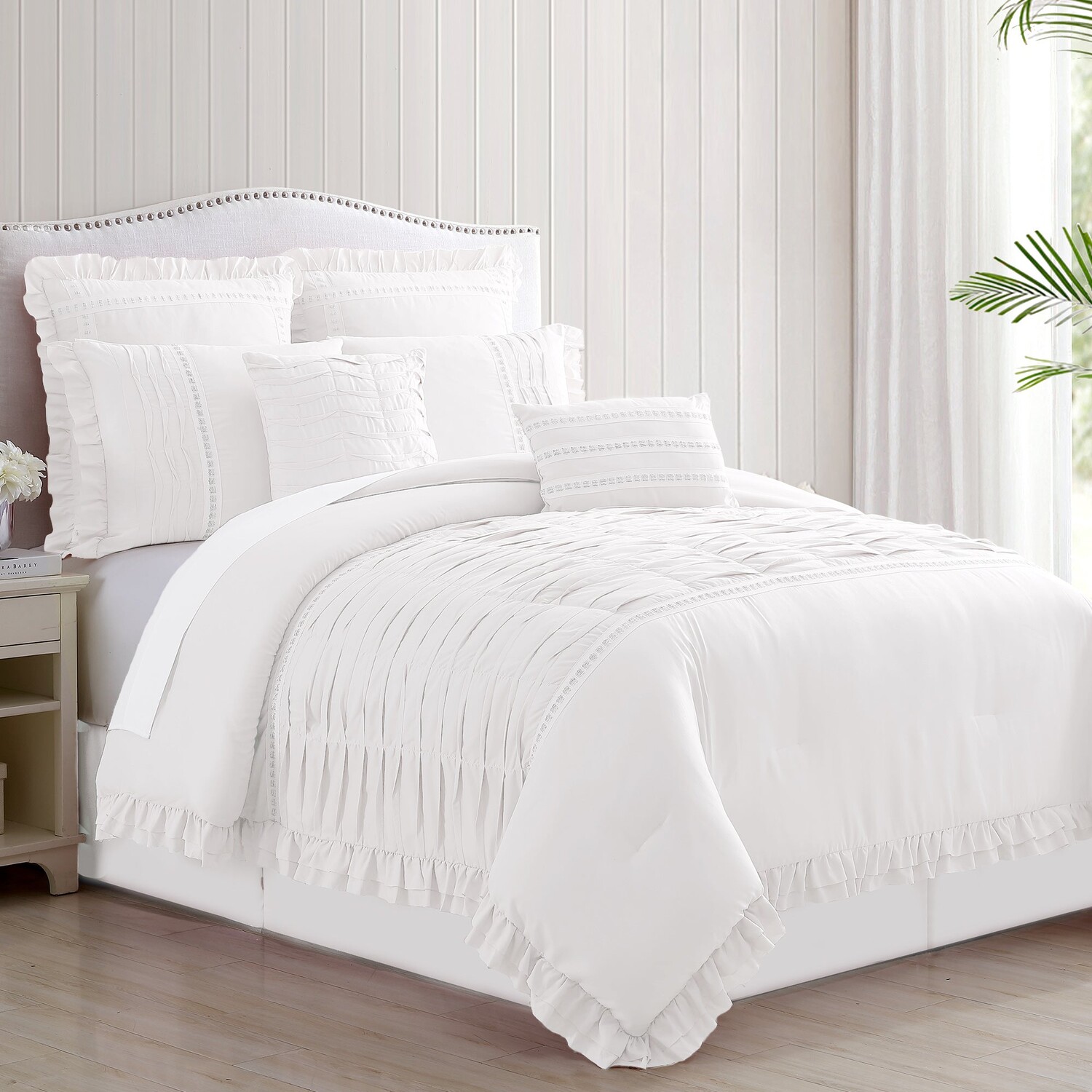 

Комплект одеял Antonella из 8 предметов Modern Threads, цвет White