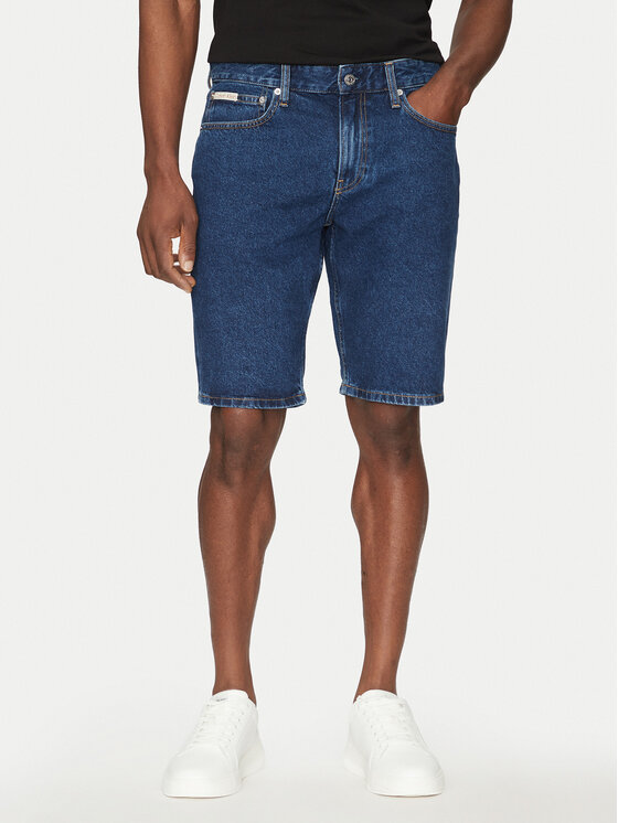 

Джинсовые шорты обычного кроя J30J327192 Calvin Klein Jeans, синий