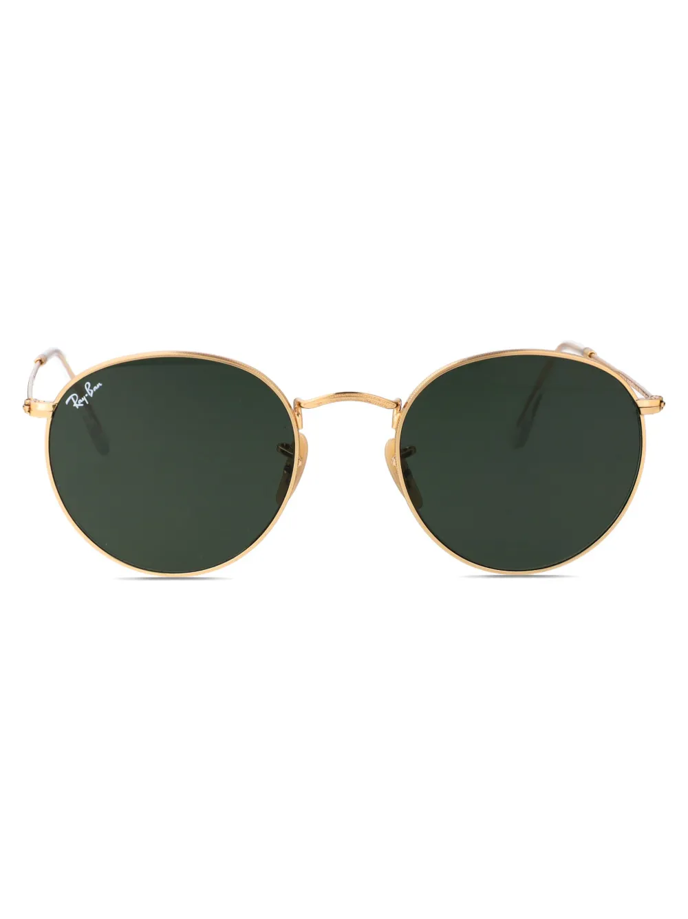 

Солнцезащитные очки в круглой оправе Ray-Ban, золотой