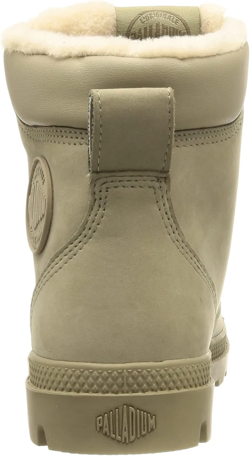 Классические водонепроницаемые унисекс кроссовки Palladium Pampa Sport из овчины, унисекс, серый — фото 3