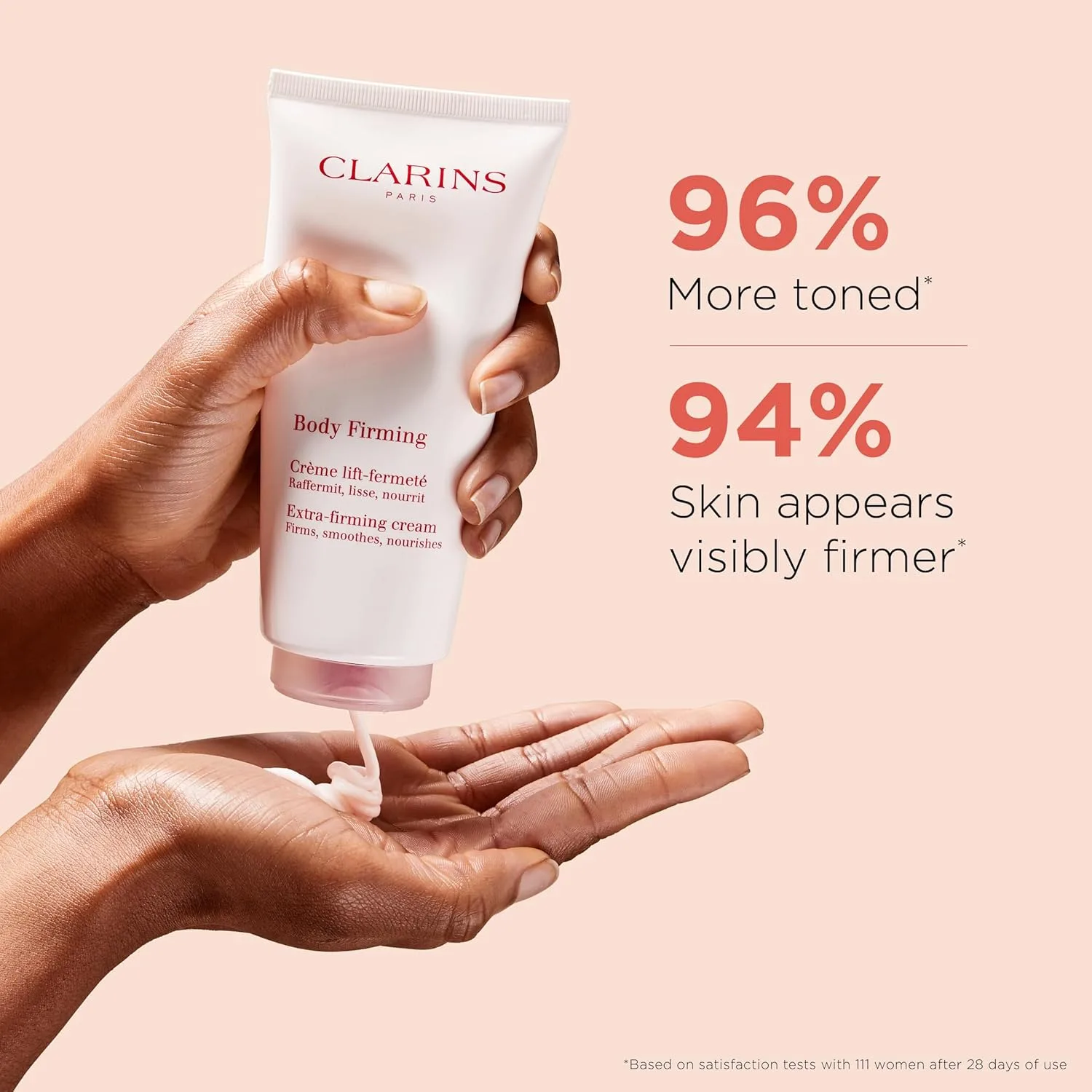 Clarins Extra-Firming Body Cream и Super Restorative для живота и талии набор | Антивозрастной крем для тела | заметно подтягивает и укрепляет | для всех типов кожи — фото 4