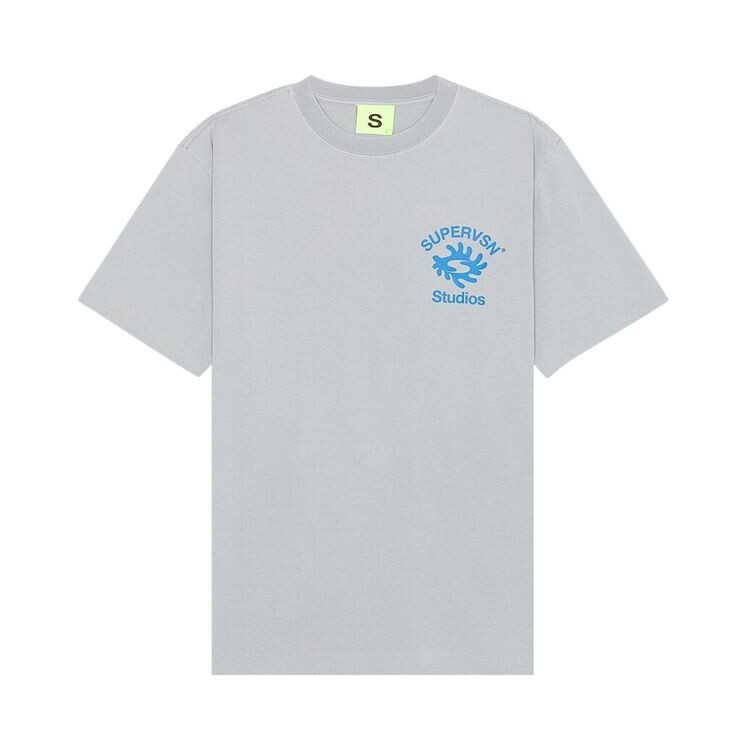 

Футболка Supervsn Freeform Tee Slate Blue, синий