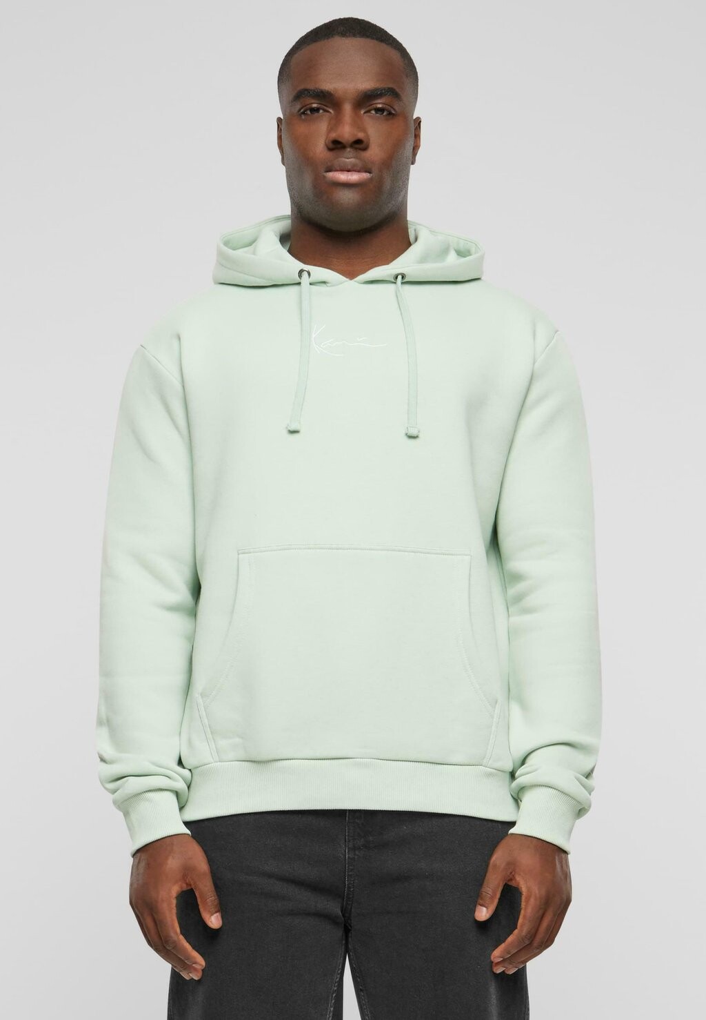 

Худи SMALL SIGNATURE ESSENTIAL Karl Kani, цвет light mint