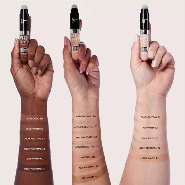 Сыворотка It Cosmetics — Пока-Пока темные пятна консилер + с ниацинамидом и гиалуроновой кислотой , цвет deep — фото 3