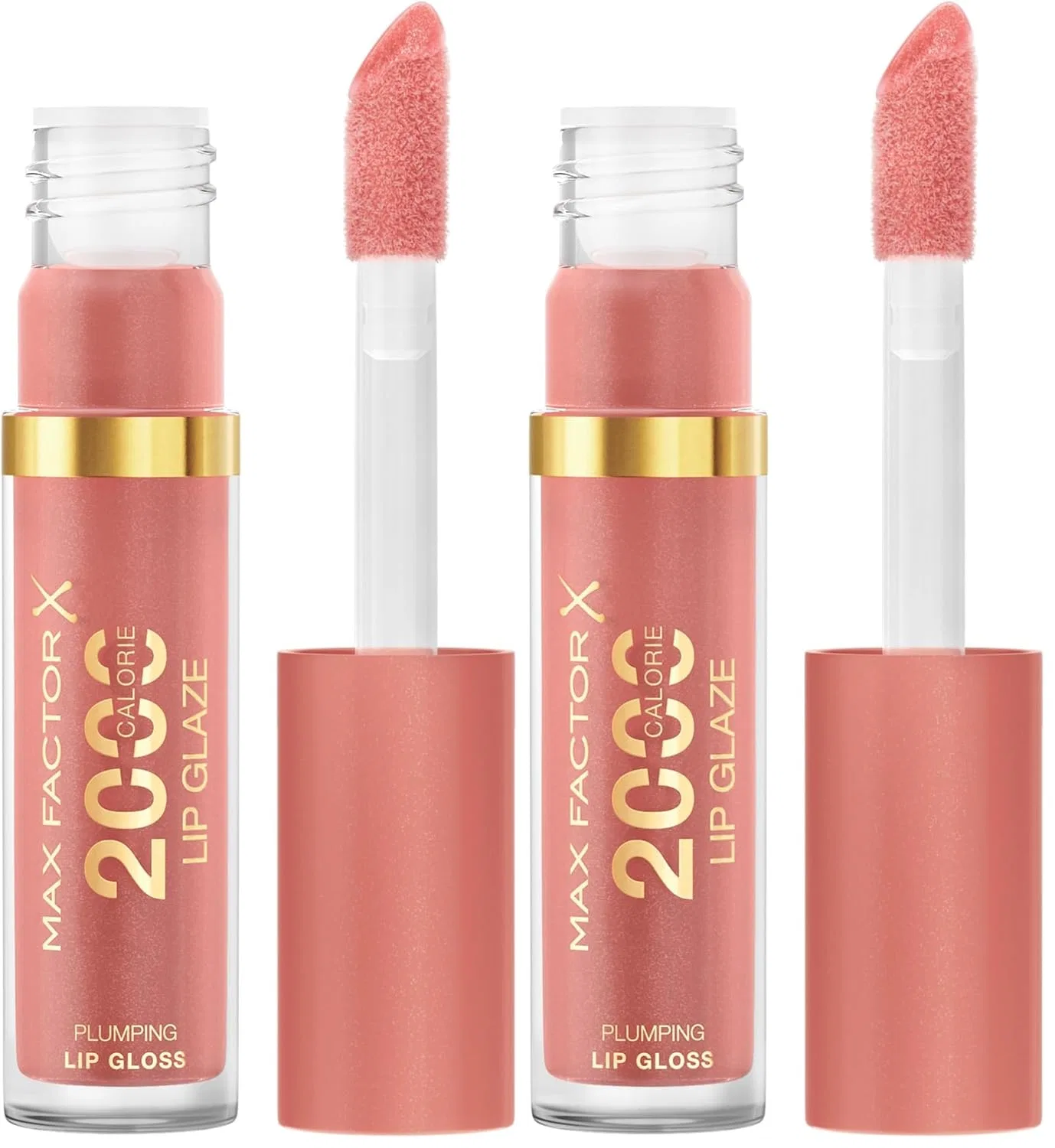 Блеск для губ Max Factor 2000 Calorie Lip Glaze 075 Pink Fizz (2 шт.) Max Factor, Pembe Fizz