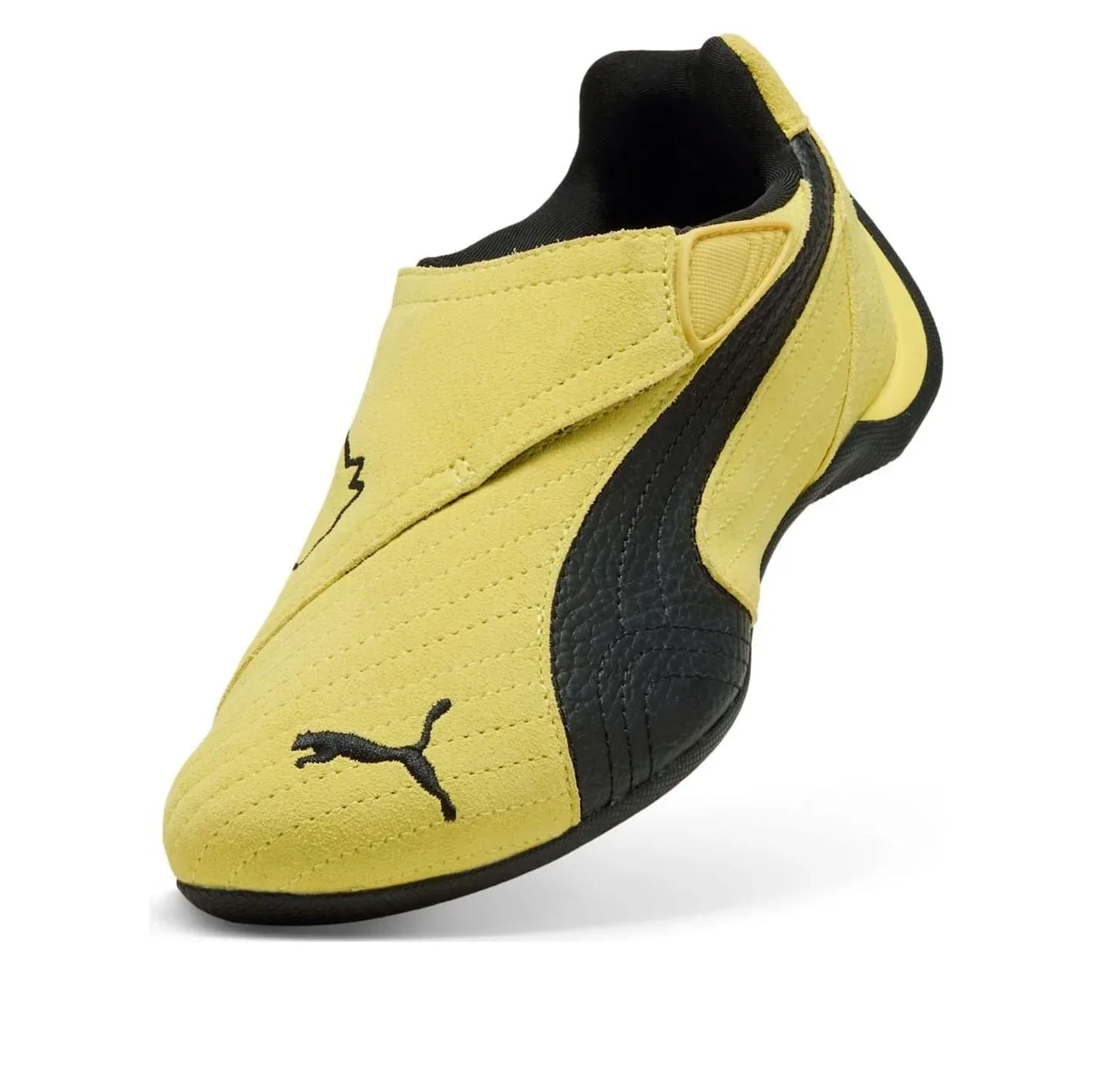 Кроссовки PUMA Slipcat 'Lemon Meringue Black' 406357-01, желтый — фото 3
