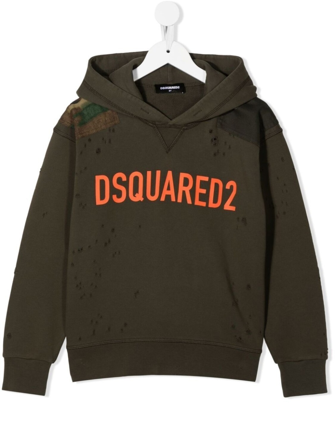 

Dsquared2 худи с логотипом, зеленый
