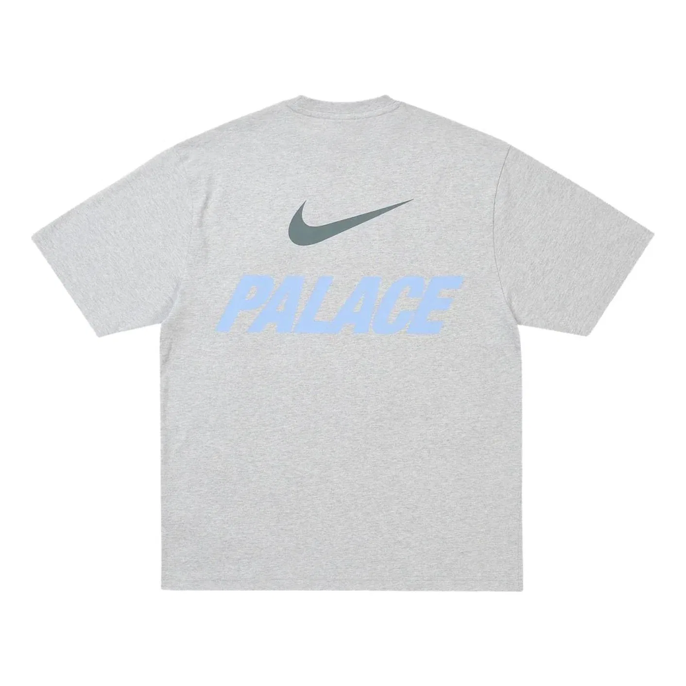 Футболка Nike x Palace Font Swoosh 'Grey Marl' P28NTS005, серый