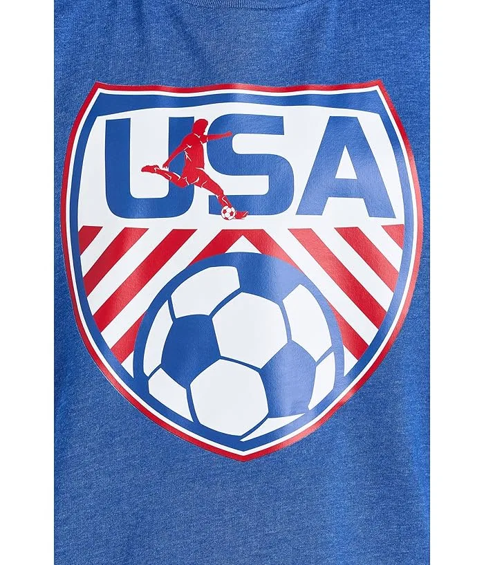 Футболка с коротким рукавом Soccer USA ChalkTalk SPORTS, Royal Blue — фото 3