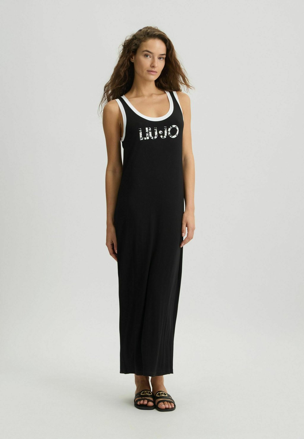 

Платье из джерси Maxi dress LIU JO, черный