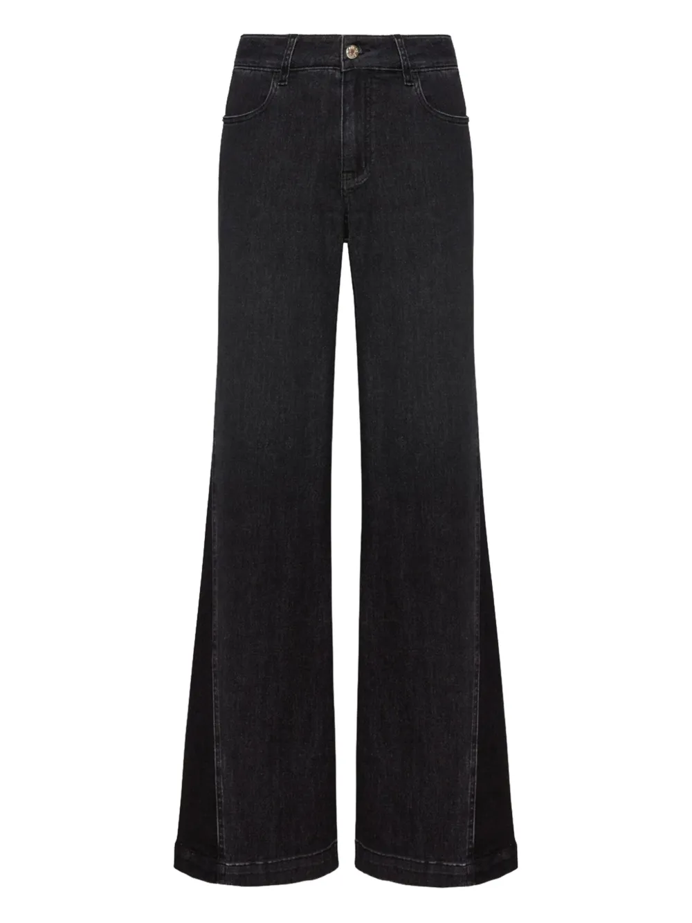 

Джинсы широкого кроя ELENA MIRO`, черный