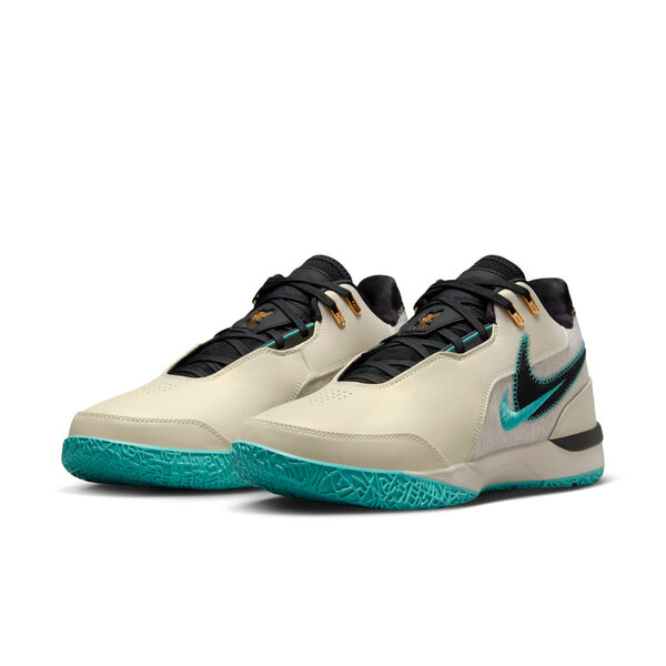 Кроссовки x liverpool fc zoom lebron nxxt gen ampd ep Nike, коричневый — фото 3