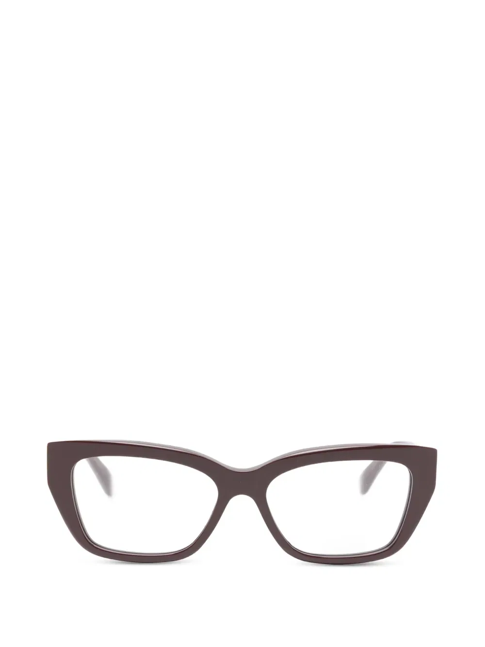 Очки с геометрическим логотипом Balenciaga Eyewear, коричневый