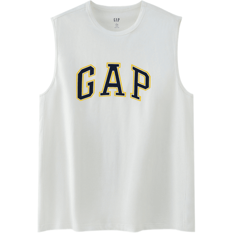 

GAP Майка-топы City Leisure Series унисекс белая