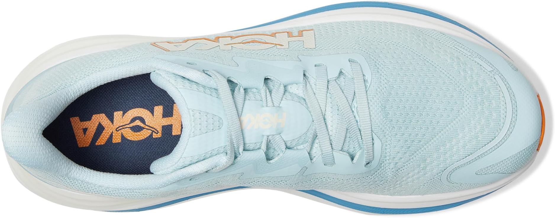 Кроссовки Hoka Skyward X, цвет Clear Sea/Alpine Blue — фото 2