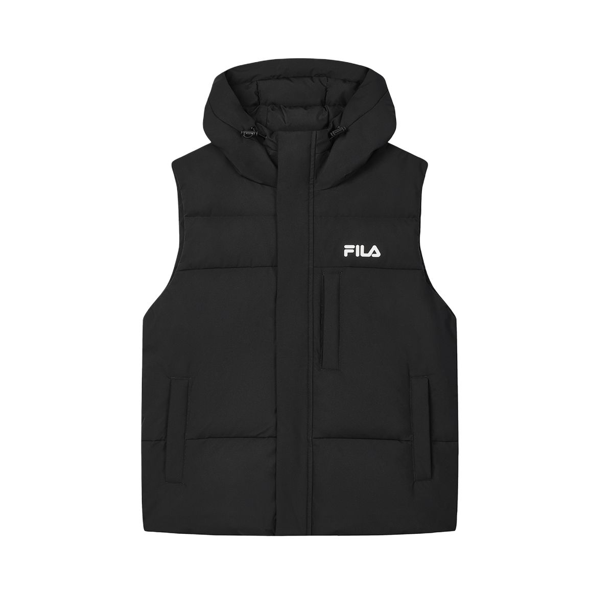 

FILA Оригинальный жилет мужской угольно-черный, Jet Black-BK