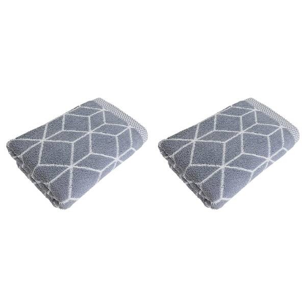 

Полотенце framsohn Design Jacquard II (2 шт), 100 см, серый