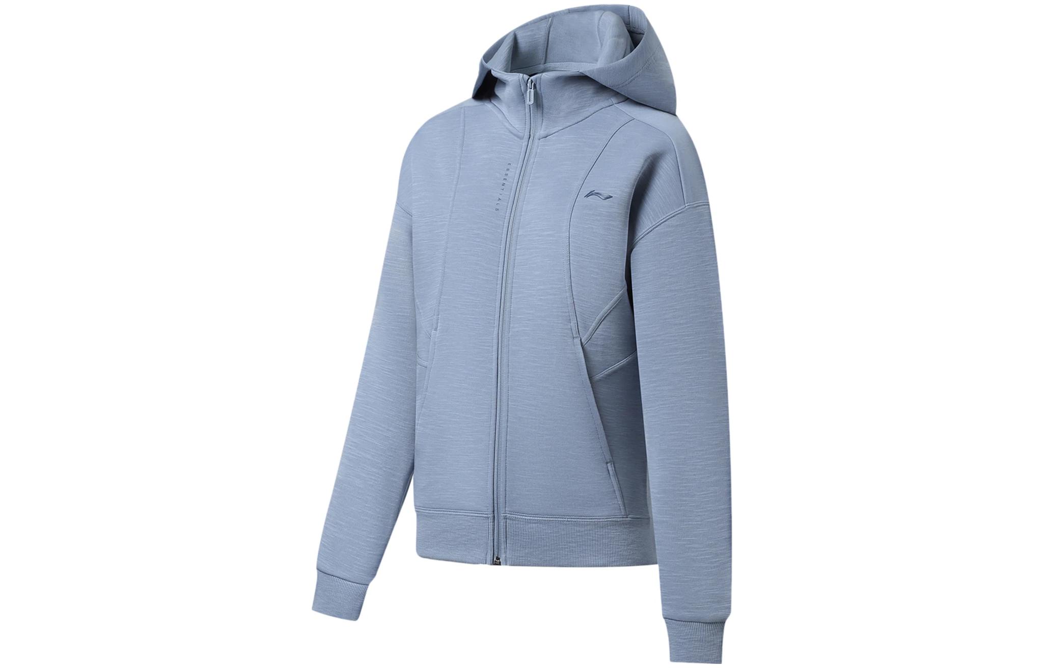 

Фитнес-серия Свитшот Женский Мягкий LINING, серый/синий