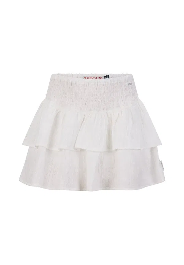 Шорты retour jeans, мини-юбка elsa Retour Jeans, Optical White