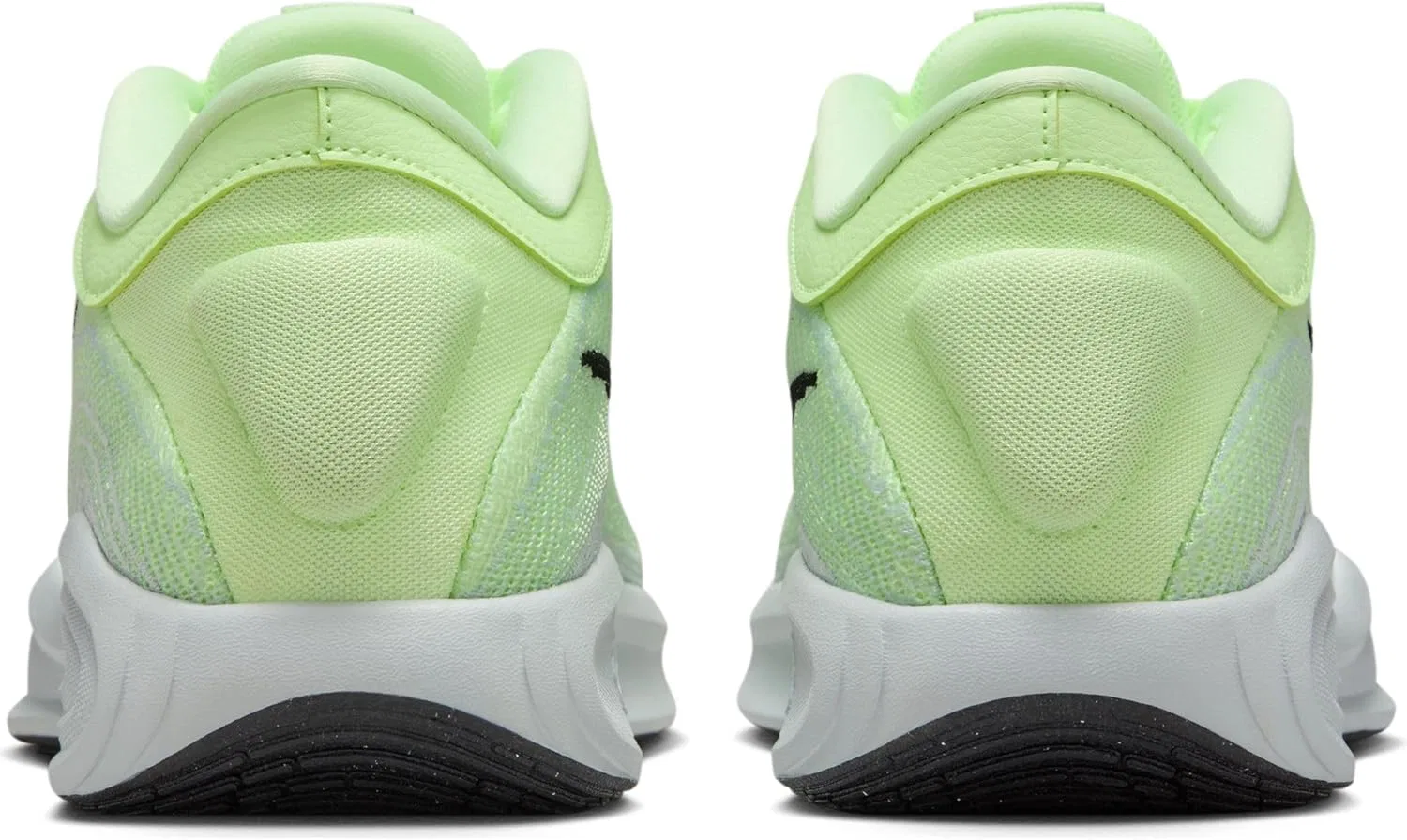 Мужские баскетбольные кроссовки Nike GT Hustle Academy, Barely Volt Black Pure Platinum — фото 3