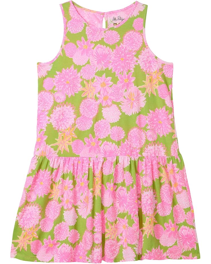 

Платье Lilly Pulitzer Kids Mini Dixi Dress, цвет Multi Seaside Garden
