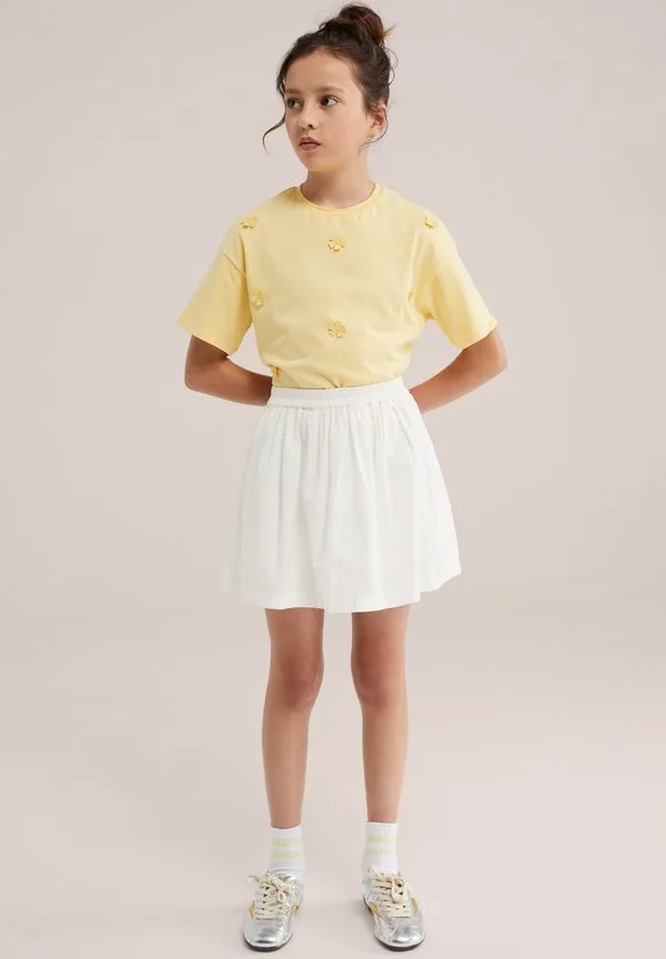Юбка а-силуэта We Fashion, White — фото 3