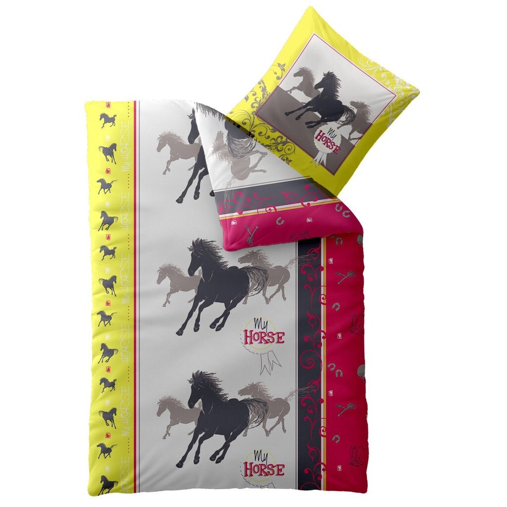 

Постельное белье Biber Kids 135х200 My Horse хлопок бобр 140г/м² CelinaTex