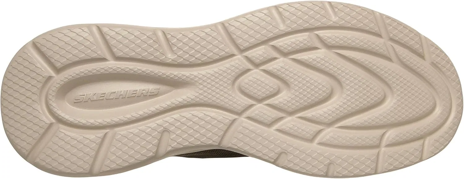 Мужские кроссовки Skechers Garner, Olive Mesh Synthetic — фото 2