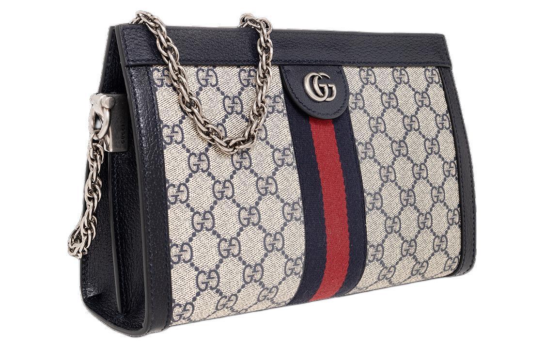Женская сумка через плечо GUCCI с клатчем из натуральной кожи — фото 2