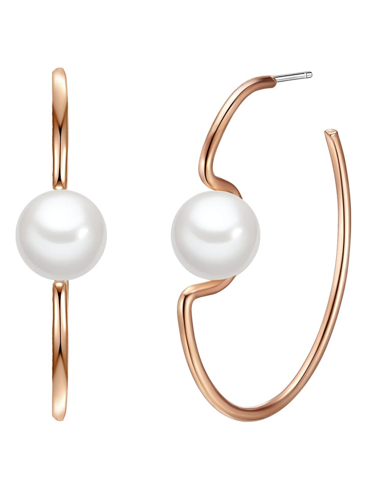 

Yokoamii Серьги-гвоздики из розового золота с жемчугом