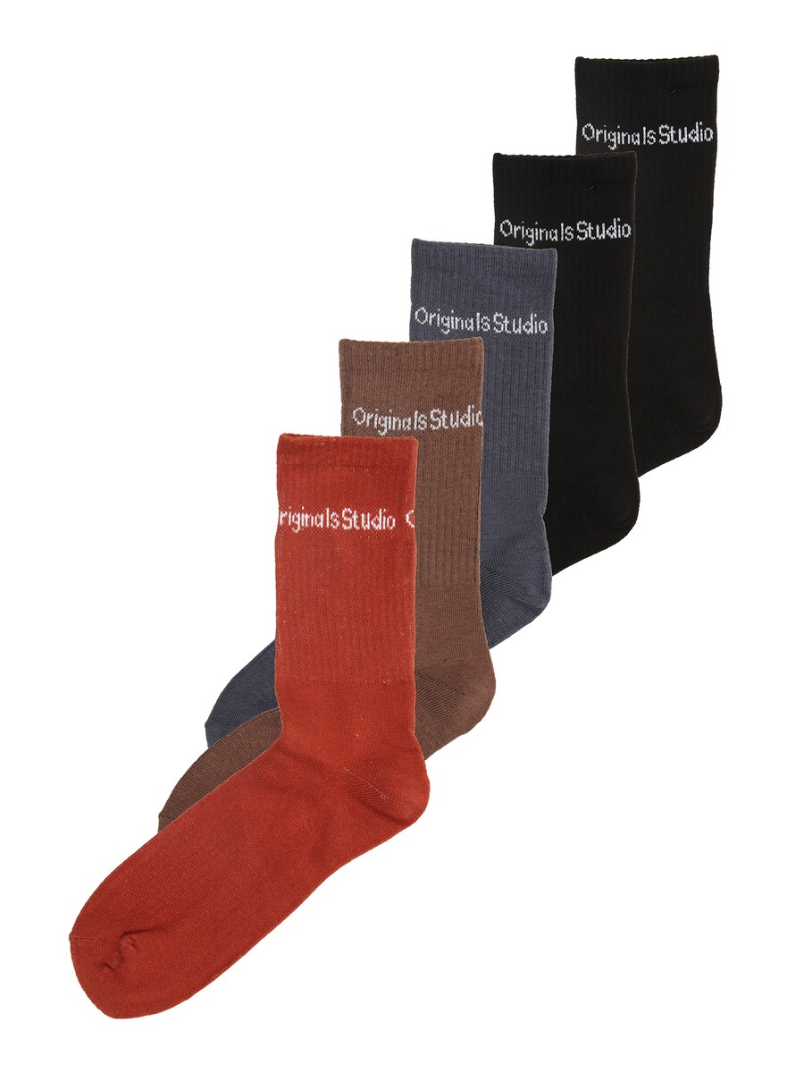 

Носки Jack & Jones Junior Socks JACVESTERBRO, цвет smoke blue/brown/orange/black