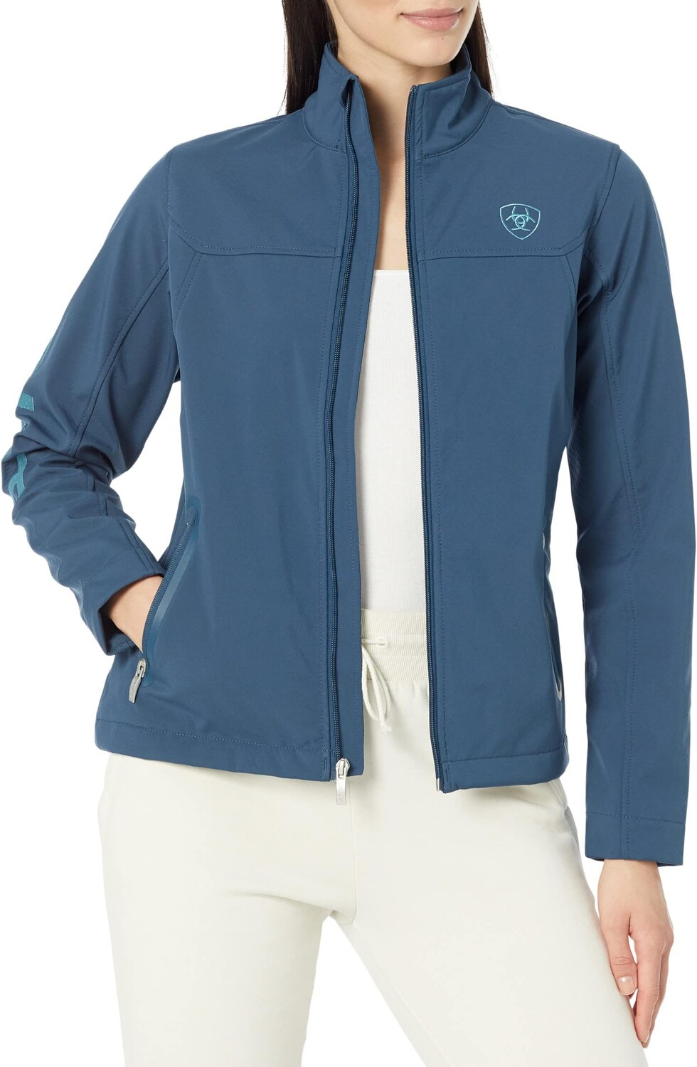 

Куртка New Team Softshell Jacket Ariat, цвет Deep Petroleum