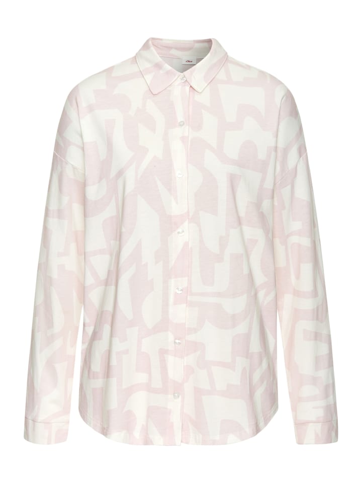 

s.Oliver Коротенькие шорты с розово-белым узором