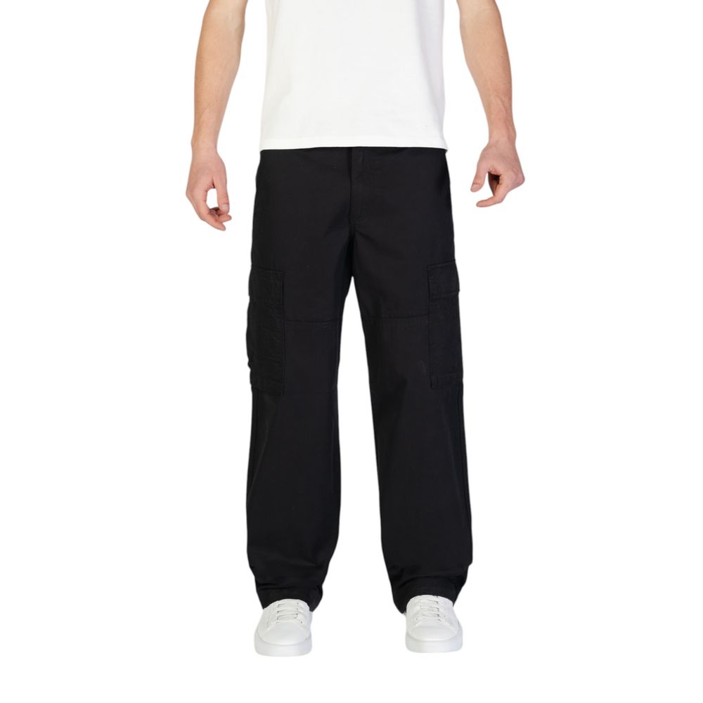 

Черные хлопковые джинсы и брюки Jack & Jones