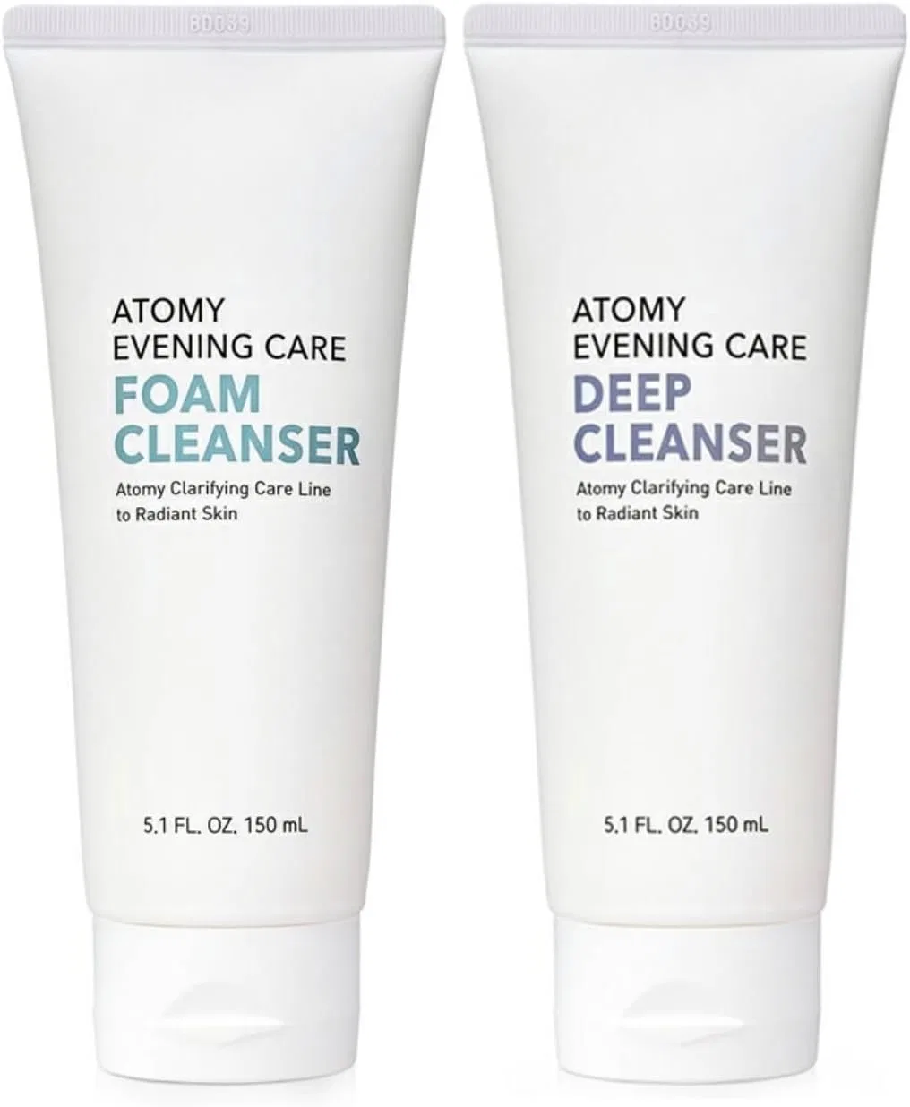 Набор — Гелей для умывания ATOMY ATOM Beauty Foam Cleansing и Deep Cleansing 150 мл