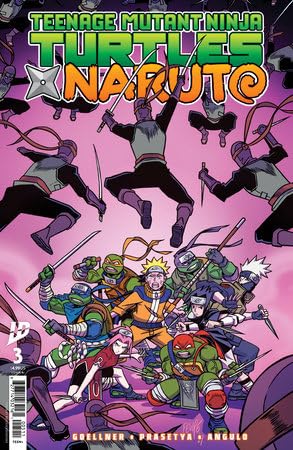 

Teenage Mutant Ninja Turtles X Naruto #3 CVR RI Smith (IDW)