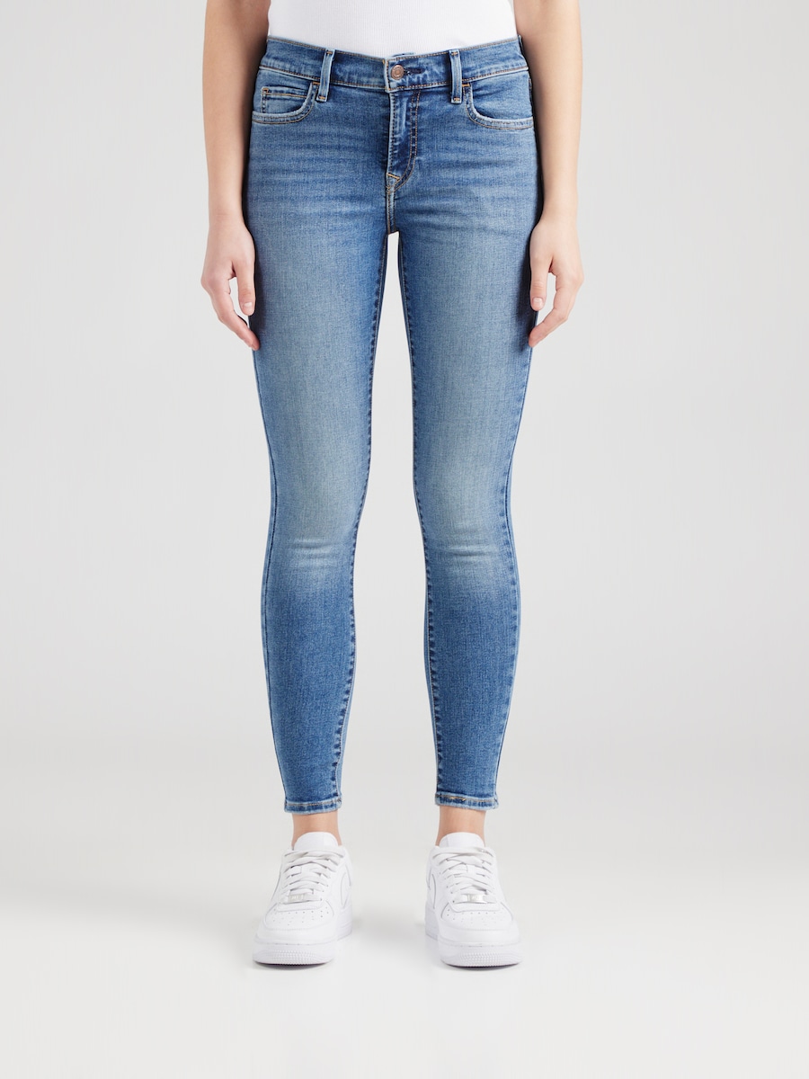 Узкие джинсы LEVI'S  710 Super Skinny, Blue Denim — фото 3