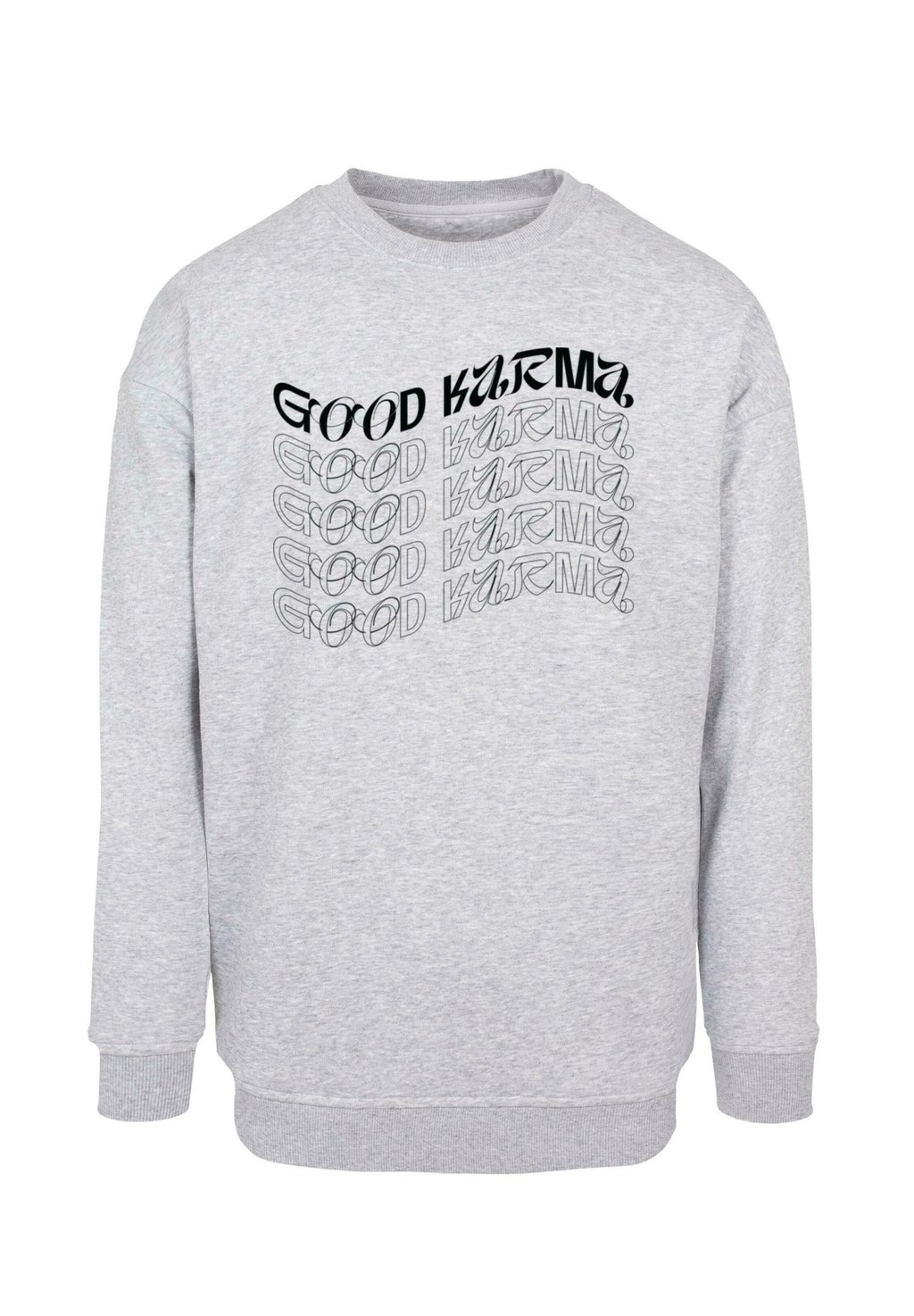 

Толстовка WORDING GOOD KARMA CREWNECK Merchcode, серый