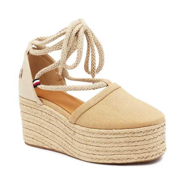 

Сандалии с добавлением кожи Tommy Hilfiger, бежевый