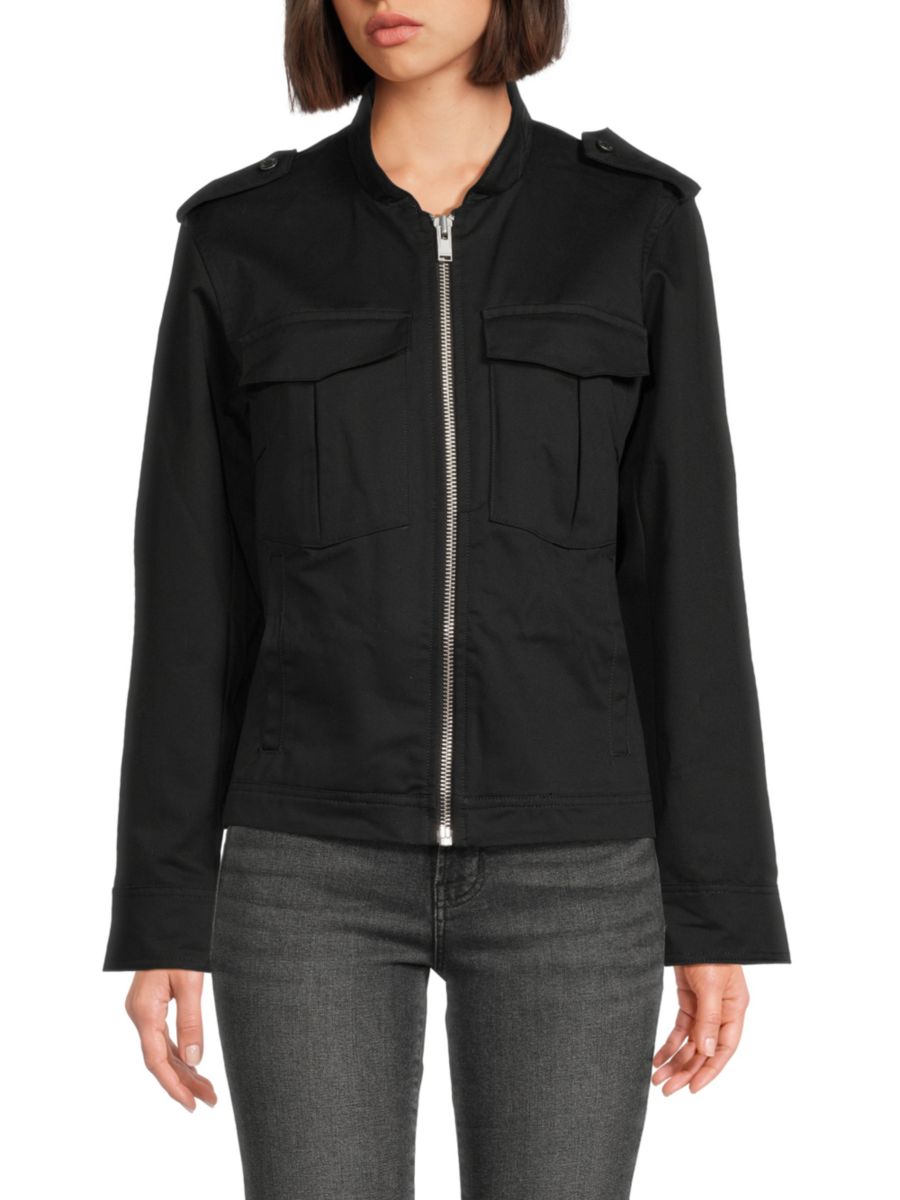 

Куртка с наплечниками Zadig & Voltaire, нуарный