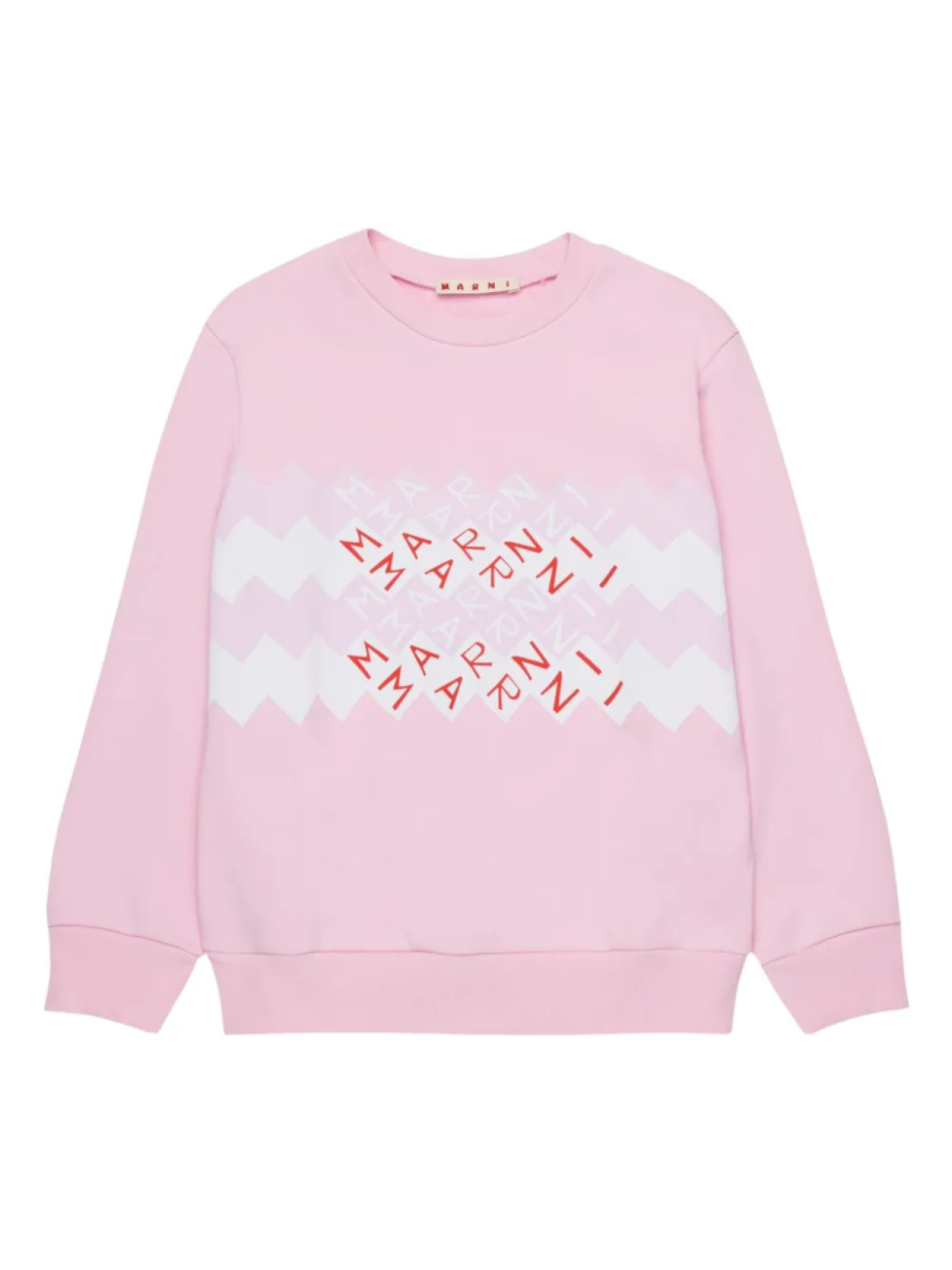 

Графическая толстовка Marni Kids, розовый